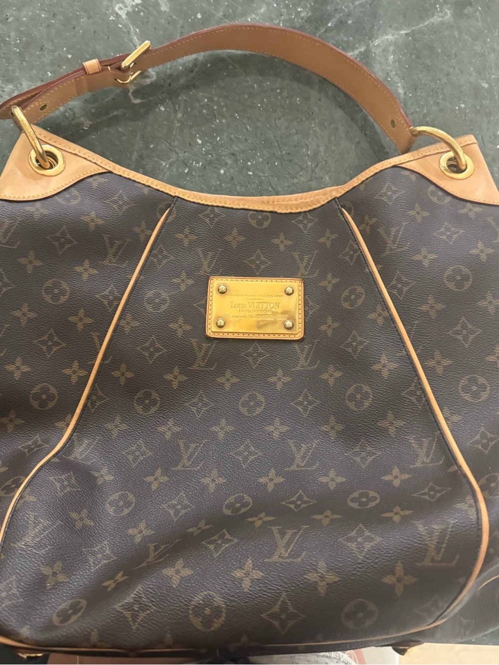 Louis Vuitton Monogram Canvas Brown/Tan Shoulder Bag